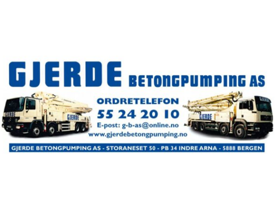 Gjerdebetongpumping AS